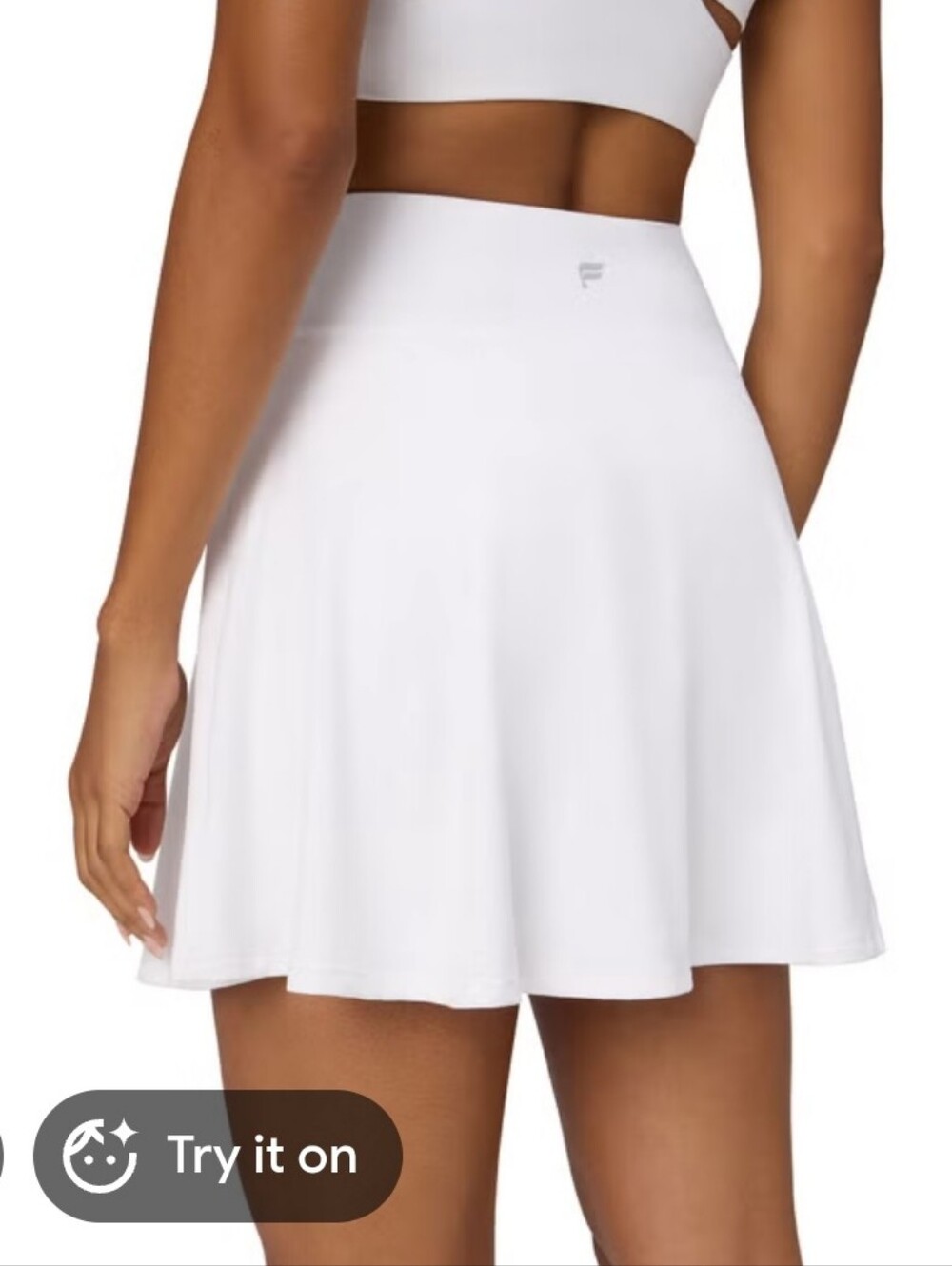 Fabletics Womens White Tennis Skort Size X-Small